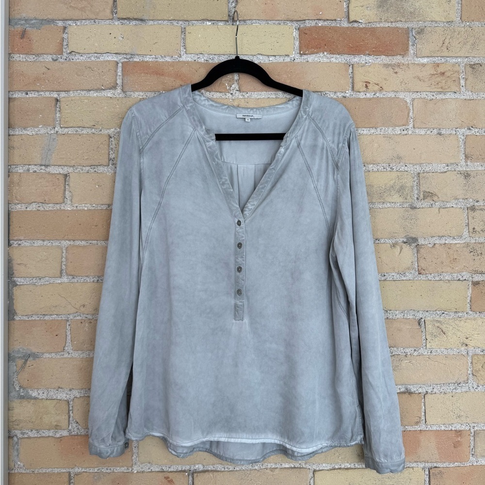Sandwich Grey Henley Shirt